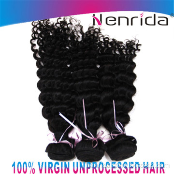Best Grade 6A Unprocessed Malaysian Curly Virgin Hair Weaving, Deep Wave Curly Human Hair Weft Curly Hair Extension 100g/PCS